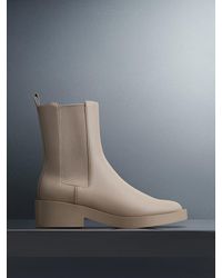 Charles & Keith - Pull-tab Chelsea Boots - Lyst