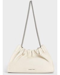 Charles & Keith - Cyrus Slouchy Chain-handle Bag - Lyst