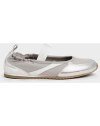 Charles & Keith - Jace Metallic Leather Mary Jane Sneakers - Lyst