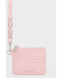 Charles & Keith - Agatha Chain-accent Wristlet Card Holder - Lyst