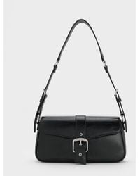 Charles & Keith - Blaise Belted Shoulder Bag - Lyst