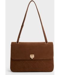 Charles & Keith - Connie Quilted Shoulder Bag - Lyst