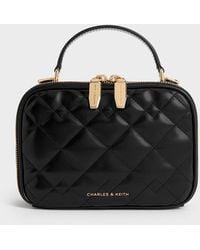 Charles & Keith - Duo Quilted Vanity Bag - Lyst