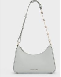 Charles & Keith - Lane Chain-Link Shoulder Bag - Lyst