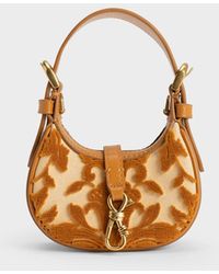 Charles & Keith - Thessaly Floral Textured Micro Bag - Lyst