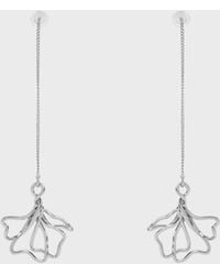 Charles & Keith - Fernley Flower Chain Drop Earrings - Lyst