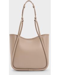 Charles & Keith - Mini Lyla Tubular Tote Bag - Lyst