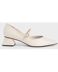 Charles & Keith - Roxane Square-toe Mary Janes - Lyst