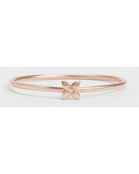 Charles & Keith - Felicity Flower-Motif Crystal Bangle - Lyst