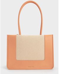 Charles & Keith - Daylla Canvas Tote Bag - Lyst