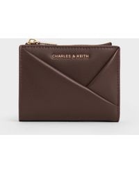 Charles & Keith - Midori Geometric Top-Zip Wallet - Lyst