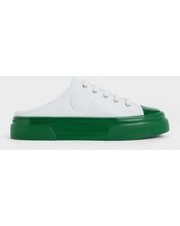 Charles & Keith - Kay Two-tone Slip-on Sneakers - Lyst