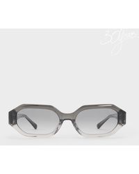 Charles & Keith - Gabine Ombre Oval Sunglasses - Lyst
