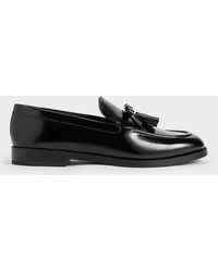 Charles & Keith - Bow Tassel Loafers - Lyst