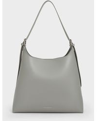 Charles & Keith - Hertha Trapeze Slouchy Hobo Bag - Lyst