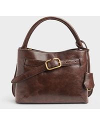 Charles & Keith - Victoria Belted Top Handle Bag - Lyst