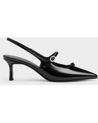 Charles & Keith - Sonali Bow Slingback Pumps - Lyst