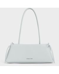 Charles & Keith - Hazel Bow Elongated Trapeze Shoulder Bag - Lyst