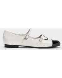 Charles & Keith - Double-strap T-bar Mary Janes - Lyst