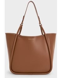 Charles & Keith - Lyla Tubular Slouchy Tote Bag - Lyst