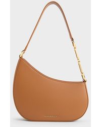 Charles & Keith - Agatha Chain-accent Shoulder Bag - Lyst