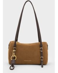 Charles & Keith - Mini Levy Two-Tone Shoulder Bag - Lyst
