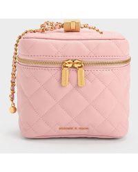 Charles & Keith - Nezu Quilted Boxy Bag - Lyst
