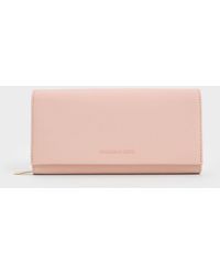 Charles & Keith - Front Flap Long Wallet - Lyst