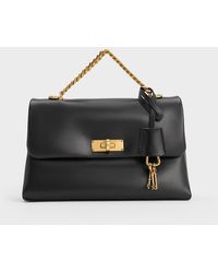 Charles & Keith - Kerry Chain-Handle Crossbody Bag - Lyst