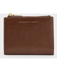 Charles & Keith - Harmonee Top-Zip Small Wallet - Lyst