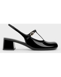 Charles & Keith - T-bar Slingback Mary Jane Pumps - Lyst