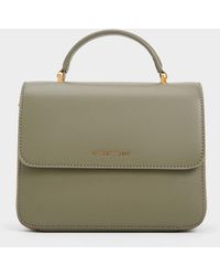 Charles & Keith - Front Flap Top Handle Bag - Lyst