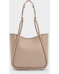 Charles & Keith - Mini Lyla Tubular Tote Bag - Lyst