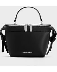 Charles & Keith - Aurelie Knotted Top Handle Bag - Lyst