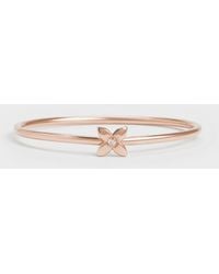 Charles & Keith - Felicity Flower-Motif Crystal Bangle - Lyst
