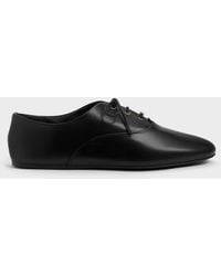 Charles & Keith - Derbies Pippa En Cuir - Lyst