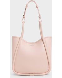 Charles & Keith - Mini Lyla Tubular Tote Bag - Lyst