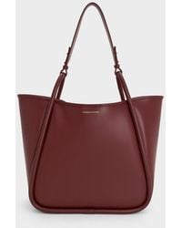 Charles & Keith - Lyla Tubular Slouchy Tote Bag - Lyst