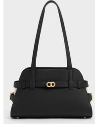 Charles & Keith - Aubrielle Belted Shoulder Bag - Lyst