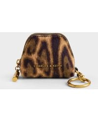 Charles & Keith - Cesia Leopard-Print Micro Pouch - Lyst