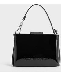 Charles & Keith - Bosie Patent Micro Bag - Lyst