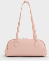 Charles & Keith - Nelly Elongated Shoulder Bag - Lyst