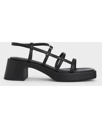 Charles & Keith - Selene Strappy Sandals - Lyst