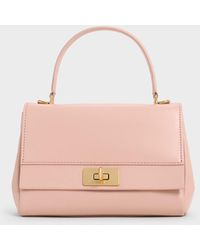 Charles & Keith - Lennie Chain-Strap Top Handle Bag - Lyst
