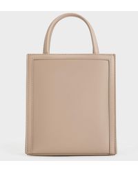 Charles & Keith - Double Handle Tote Bag - Lyst