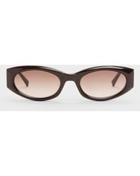 Charles & Keith - Aubrey Oval Sunglasses - Lyst