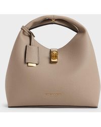 Charles & Keith - Chance Turn-lock Bucket Bag - Lyst