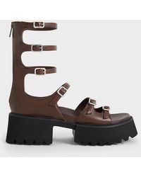 Charles & Keith - Lyric Gladiator Platform Sandals - Lyst