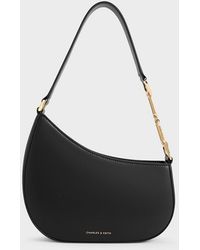 Charles & Keith - Agatha Chain-strap Shoulder Bag - Lyst