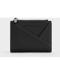 Charles & Keith - Midori Geometric Top-zip Wallet - Lyst